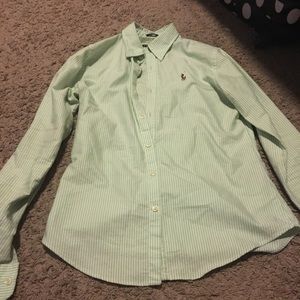 Long sleeve polo shirt